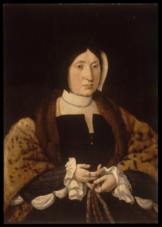 Image for Portrait of a Woman in a Leopard Cloak