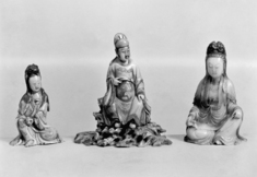 Image for Seated Figure of Guanyin [Kuan-yin] Holding Scroll