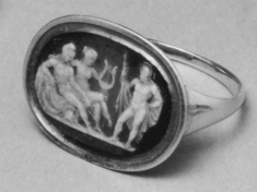 Image for Ring with Cameo of Vulcan, Mars and Venus