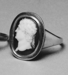 Image for Ring with Cameo Portrait of the Roman General Marcus Agrippa