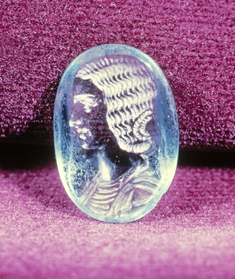 Image for Intaglio with a Bust of Julia Domna
