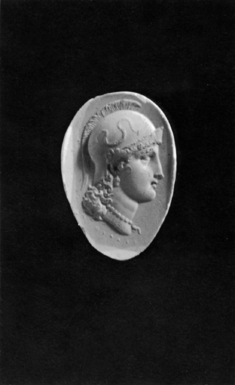 Image for Intaglio of the Head of Athena