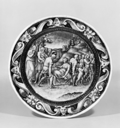 Image for Plate with Psyche Carried into the Mountains
