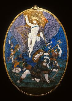 Image for Plaque with the Resurrection of Christ