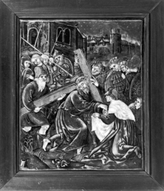 Image for Plaque with Christ Carrying the Cross