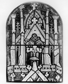Image for Window Panel with Architectural Detail