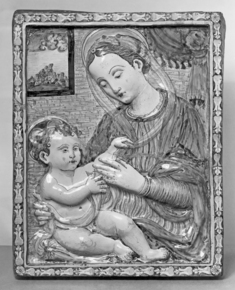 Image for Plaque with the Virgin and Child
