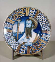 Image for Plate with Saint Jerome Doing Penance
