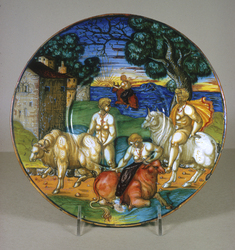 Image for Plate with the Abduction of Europa