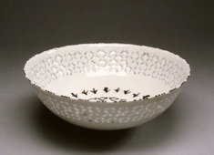 Image for Gombroon Ware Bowl with Diamond Pattern