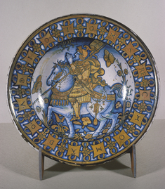 Image for Dish with Constantine the Great