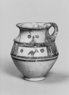 Image for Jar with Birds, Rosettes, and Geometric Patterns
