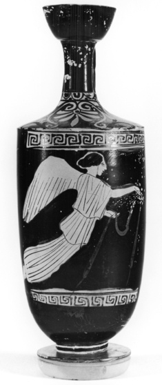 Image for Lekythos with Nike Holding a Band