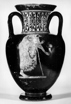 Image for Neck Amphora with Two Figures