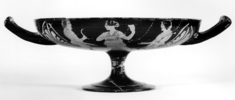 Image for Type B Kylix Depicting Maenad and Satyr and Women and Athletes