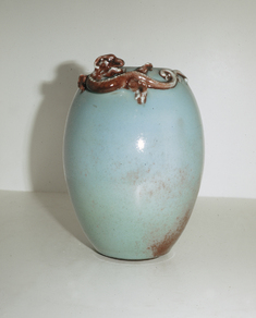 Image for Vase with Copper Oxide Glaze
