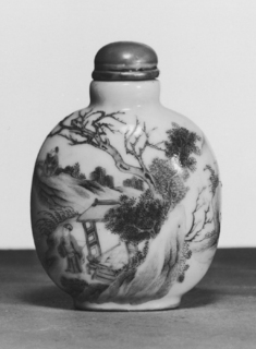 Image for Snuff Bottle with Leisurely Pursuits in the Country