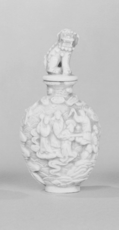 Image for Snuff Bottle with Taoist Immortals