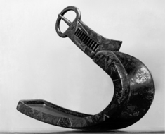 Image for Stirrup ("Abumi") with Floral Design