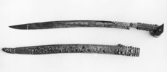 Image for Sword ("Yataghan") and Scabbard