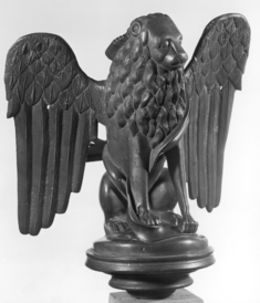 Image for Statuette of the Evangelist Symbol of Mark from a Lectern