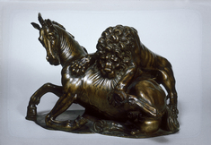 Image for Lion Attacking a Horse
