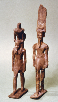 Image for Pendants in the Shape of Amun-Re and Nefertem