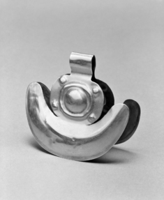 Image for Crescent-Shaped Ceremonial Tweezers with a Circular Top