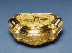 Image for Cartouche-Shaped Snuffbox with Jupiter