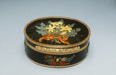 Image for Snuffbox with Hardstone Flowers