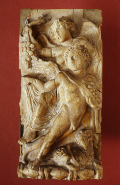 Image for Plaque with Winged Victory and Autumn