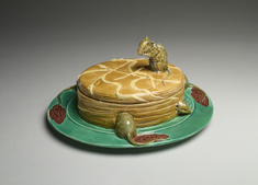 Image for Covered cheese dish, shape no. 620