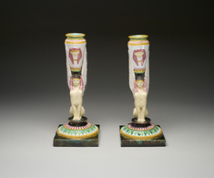 Image for Sphinx Candlesticks, shape no. 2706