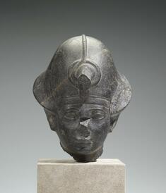 Image for Head of King Amenhotep II with the "Blue Crown"