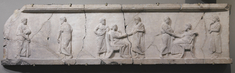Image for Funerary Relief with Eight Figures