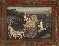 Image for Vessantara Jataka, Chapter 3: Vessantara Gives Away the Chariot