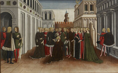 Image for The Reception of Helen at Troy