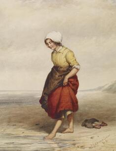 Image for Girl Wading
