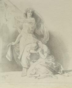 Image for Woman Weeping at the Feet of Another