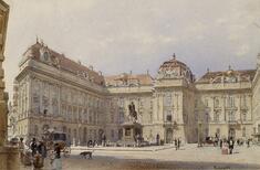 Image for Facade of the National Library, Vienna