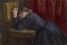 Image for Woman Kneeling In Prayer