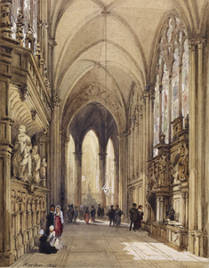 Image for Interior of a Gothic Church
