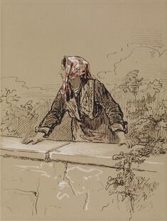 Image for Peasant Woman Leaning on Wall