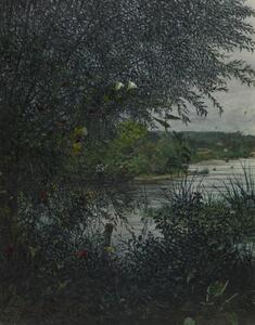 Image for Willow Tree and Convolvulus in front of a River