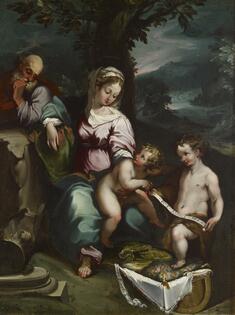 Image for The Holy Family with the Infant St. John