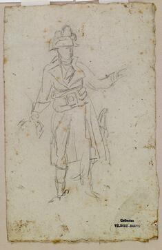 Image for Sketch of Costume of General Bonaparte