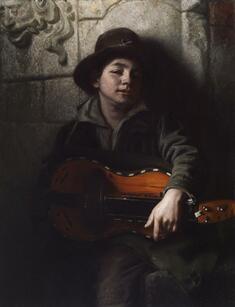 Image for The Italian Boy with Hurdy-Gurdy