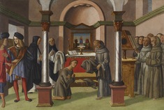 Image for Saint  Anthony of Padua Taking the Habit of the Franciscan Order