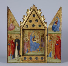 Image for Reliquary with Madonna and Child with Saints