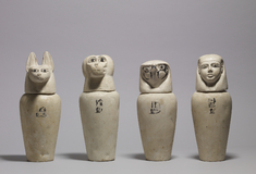Image for A Complete Set of Canopic Jars